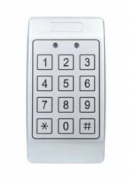 Autonomous surface-mounted code keyboard