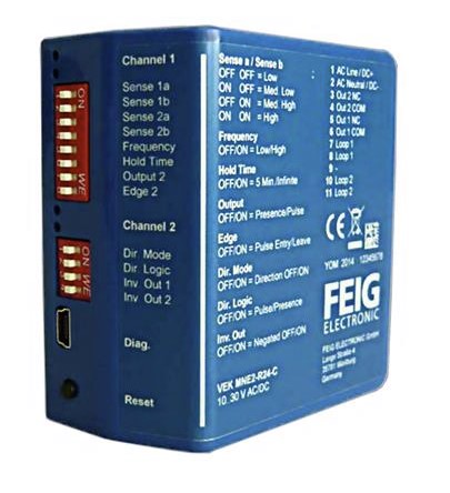 Loop detector 230V / 2 channel
