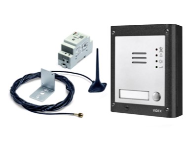 Parlofoon met GSM module + antivandalisme antenne