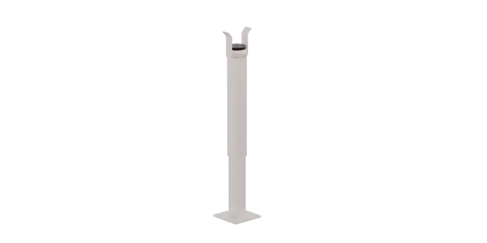 Poteau magnétique + contrôle électrique