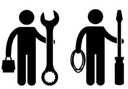 Service extérieur (heures de travail, à rémunérer selon le bon)
