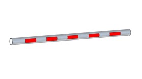 Arm voor slagboom lengte 6m00