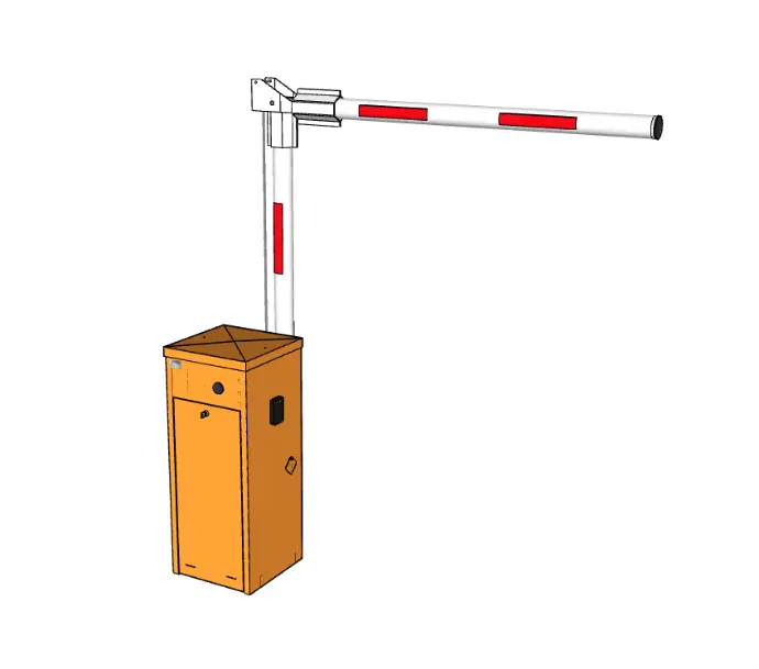 Slagboom V800 met knikarm armlengte max 4m00