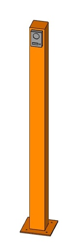 Bedieningspaal 2m20 (15/15/220)